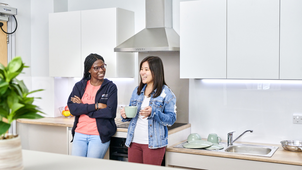 Kensington Terrace shared kitchen and lounge